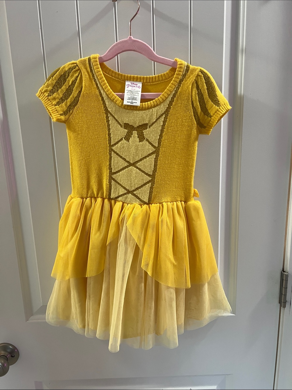 Disney Princess belle dress 5t
